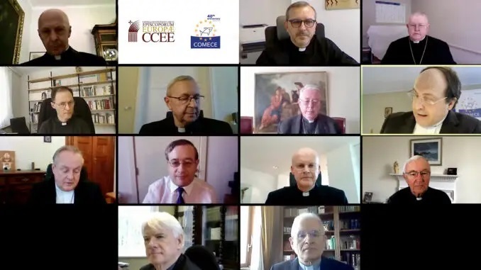 Obispos europeos piden una "reanudación justa que no deje a nadie atrás"