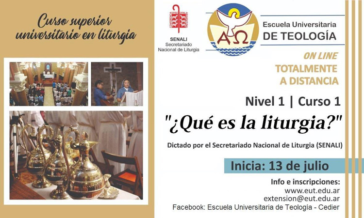 Ofrecen un Curso Superior Universitario en Liturgia