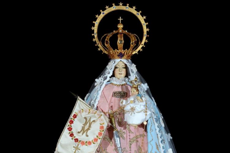 Paraná comenzó la novena a Nuestra Señora del Rosario
