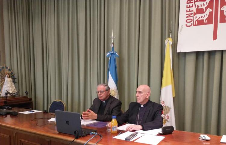 Reunión virtual de más de un centenar de obispos argentinos