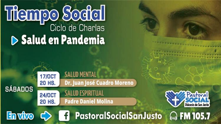 "Salud en Pandemia", ciclo de charlas en San Justo