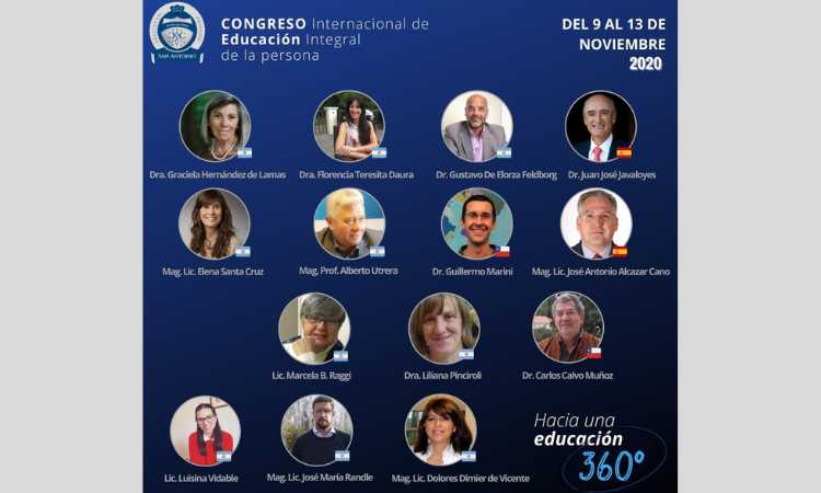 Se realizó el I Congreso Internacional de Educación Integral de la persona