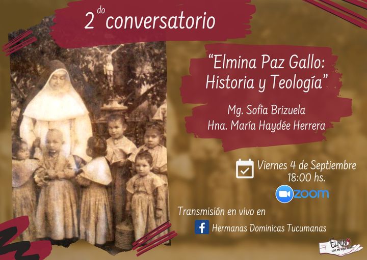 Segundo conversatorio sobre la Madre Elmina Paz Gallo, camino a los altares