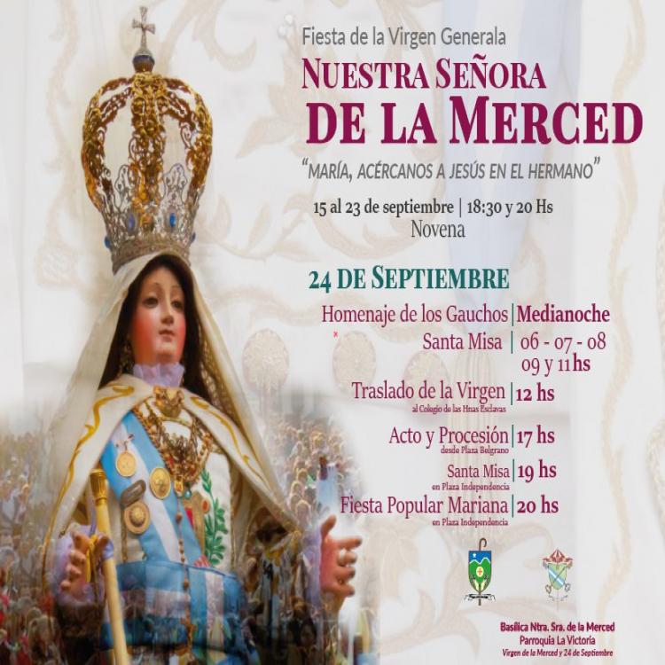Tucumán prepara la fiesta de Nuestra Señora de la Merced