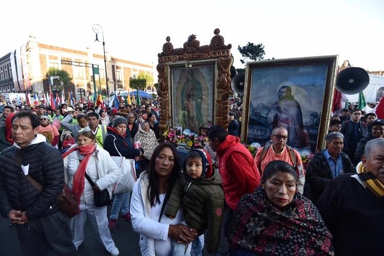 Una multitud veneró en México a la Virgen de Guadalupe