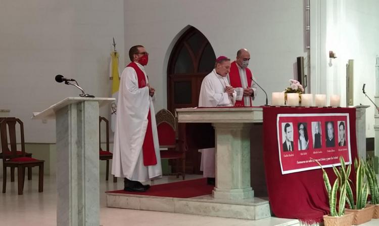 La comunidad palotina  conmemoró el 45° aniversario de la Masacre de San Patricio