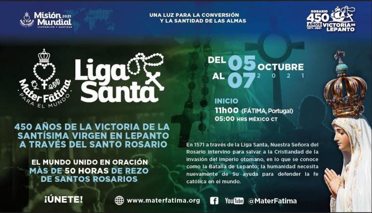 A 450 años de la Batalla de Lepanto animan a rezar el Rosario durante 60 horas en 40 países