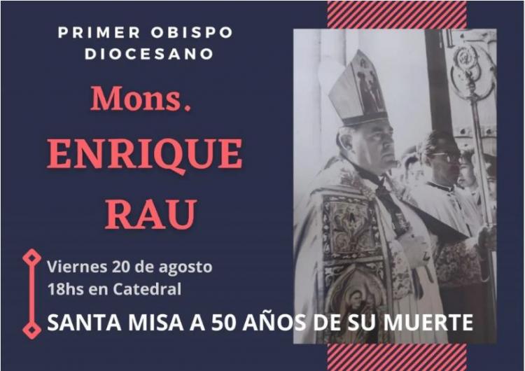 A 50 años de su muerte recuerdan al primer obispo de Mar del Plata
