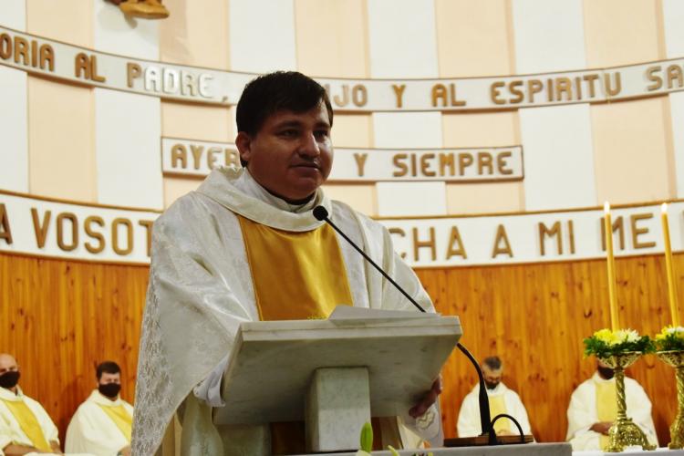 Alegría en la diócesis de San Roque por su nuevo sacerdote