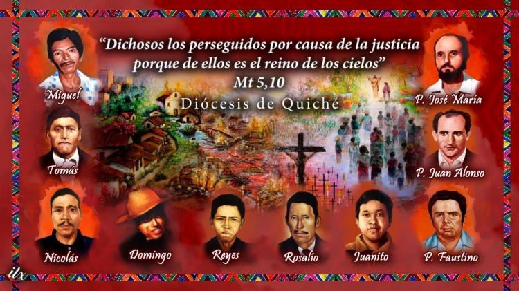 Beatifican mañana en Guatemala a los diez mártires del Quiché