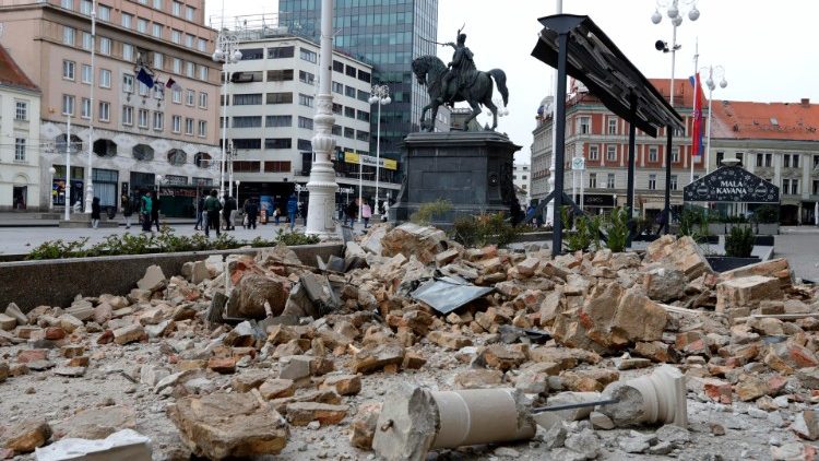 Benedicto XVI envió su bendición a Croacia golpeada por un terremoto