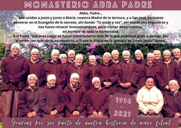 Bodas de Plata de la Fraternidad Monástica Abba Padre