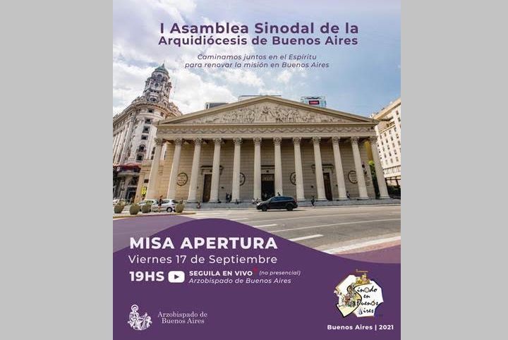 Misa de Apertura de la Asamblea Sinodal de la arquidiócesis de Buenos Aires