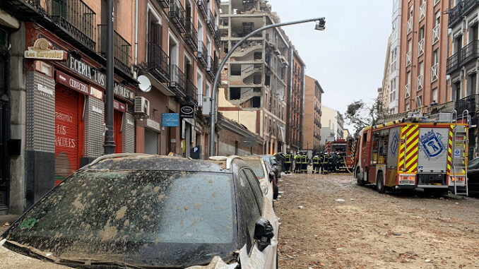 Cercanía del Papa tras la explosión de un edificio parroquial en Madrid