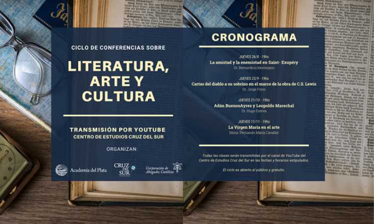 Ciclo de Conferencias: Literatura, Arte y Cultura