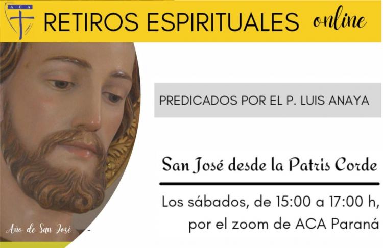 Ciclo de Retiros Espirituales: "San José, desde la Patris Corde"