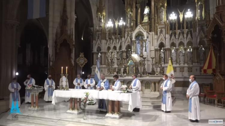 Con una misa en Luján, los catequistas agradecieron el motu proprio del Papa