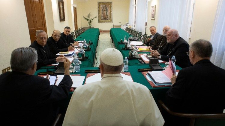 Consejo de Cardenales evalúa con el Papa la situación por la pandemia