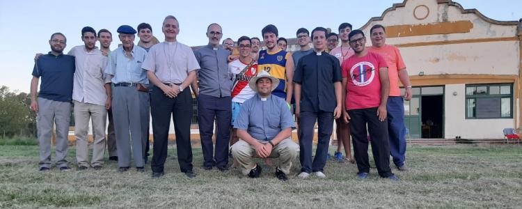 Convivencia de verano de los seminaristas de Nueve de Julio