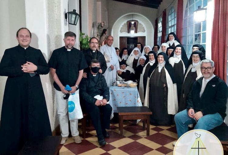 Cumplió 90 años el monasterio carmelita Regina Martyrum y San José