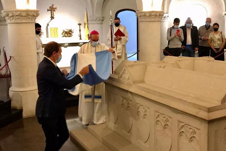 El arzobispo cumple el deseo del fundador de la ciudad de La Plata