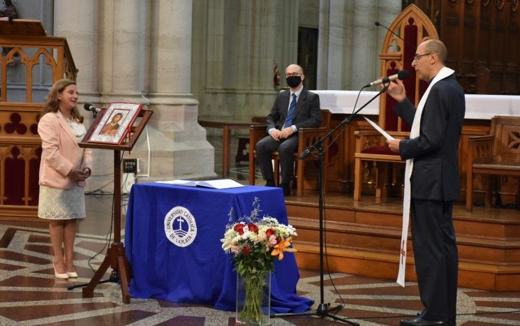 El arzobispo de La Plata toma juramento a las nuevas autoridades de la Ucalp
