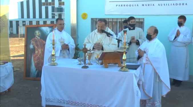 El Centro Pastoral San Ignacio de Loyola celebró a su patrono e inauguró instalaciones