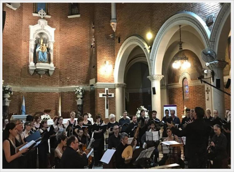 El ensamble coral orquestal Buenos Ayres Consort cierra el año con conciertos de música sacra