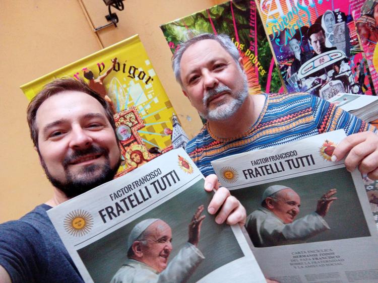 El mensaje del Papa hasta el último rincón: Presentan la Fratelli Tutti en formato periódico