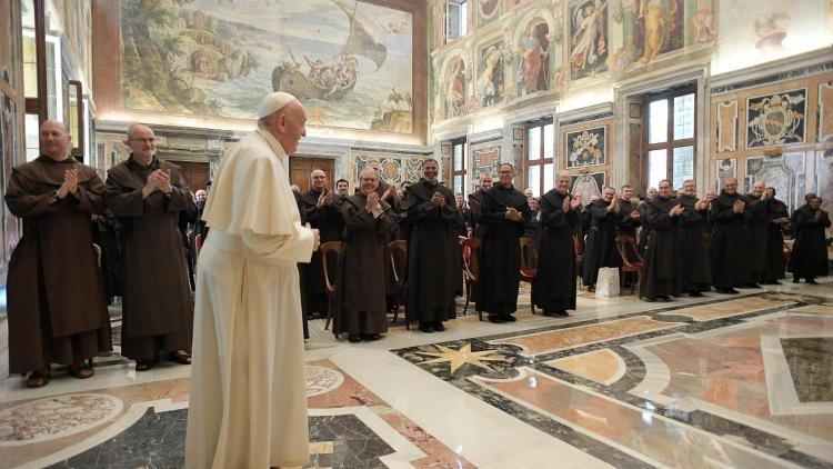 El Papa a los Carmelitas: la amistad con Dios es un fuego que hay que cuidar