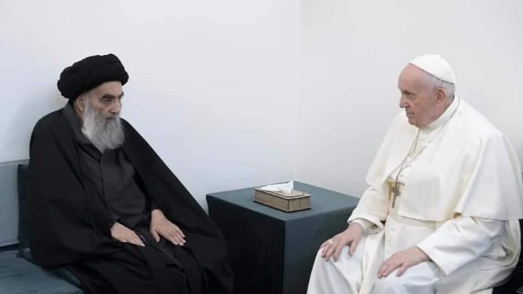 El Papa agradece al líder chiíta que haya alzado su voz por los perseguidos