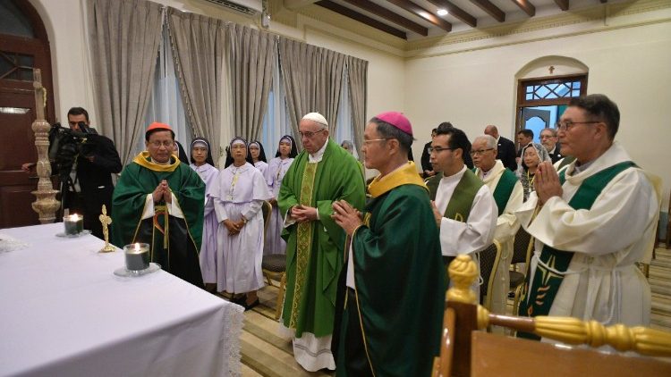 El Papa celebrará en Roma una misa para los fieles de Myanmar