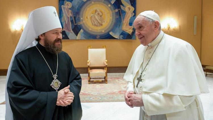 El Papa expresó sentimientos de afecto y cercanía a la Iglesia rusa y al patriarca Kirill