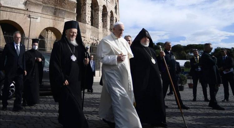 El Papa pidió desactivar cualquier tentación fundamentalista de las religiones