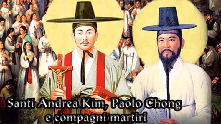 El Papa recordó los 200 años del nacimiento de San Andrés Kim Taegon
