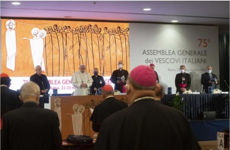 Las "Bienaventuranzas del obispo", el regalo del Papa a los obispos italianos
