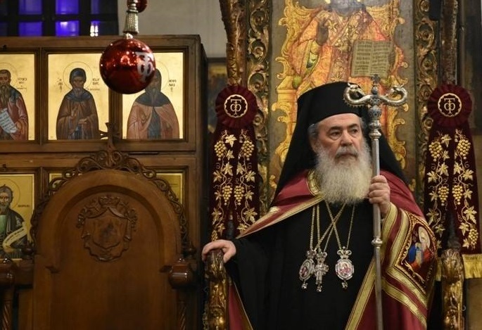 El rey jordano concede distinción al Patriarca greco-ortodoxo de Jerusalén