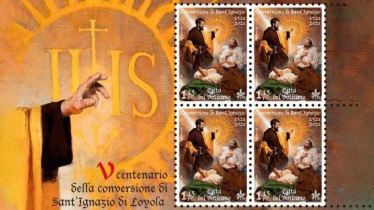 El Vaticano emite una serie de sellos postales recordando a San Ignacio de Loyola