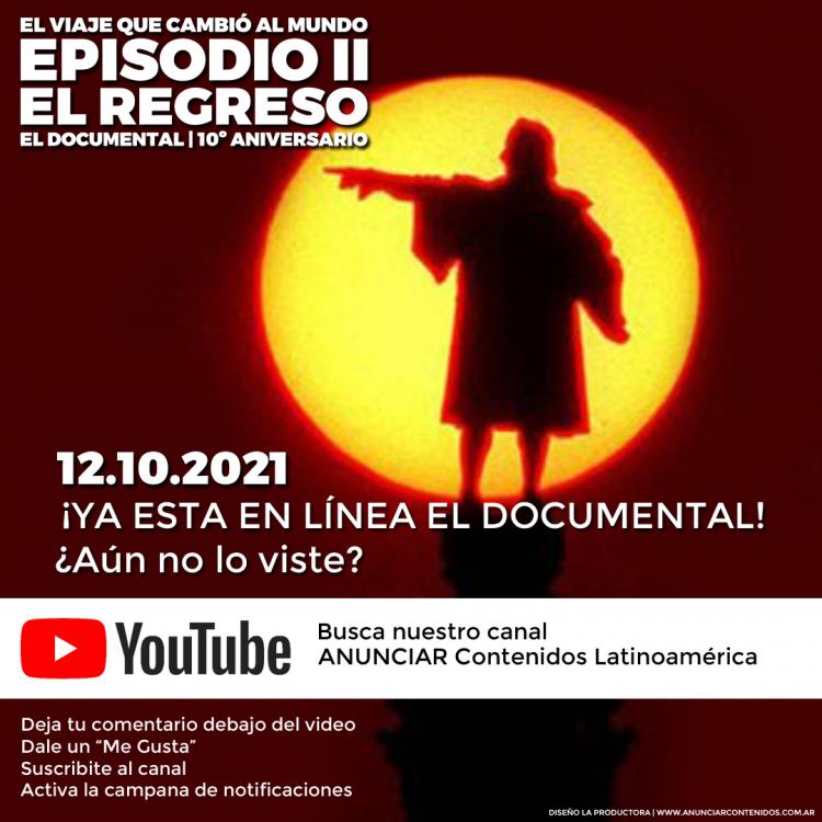 En el día del Pilar, presentan un documental sobre Colón