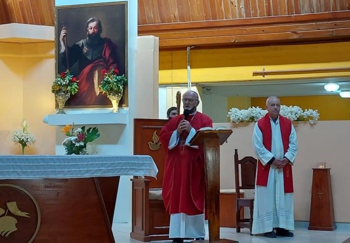 En la fiesta de Santiago Apóstol, Mons. Bokalic instó a superar los miedos y buscar la justicia