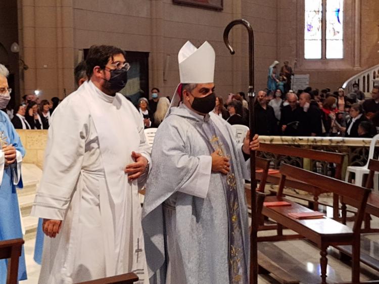 En Luján, Mons. Margni animó a "la esperanza de nuevos comienzos"