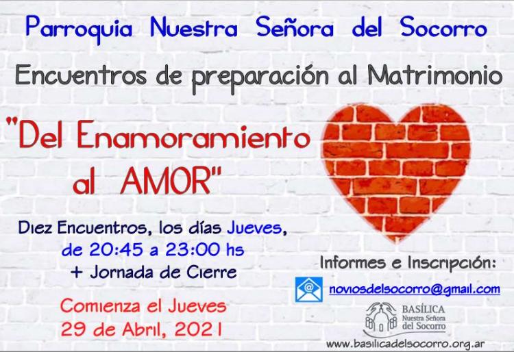 Encuentros de preparación al Matrimonio en Buenos Aires