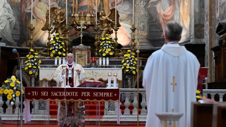 Fiesta de la Misericordia: El Papa celebrará la misa en Santo Spirito en Sassia