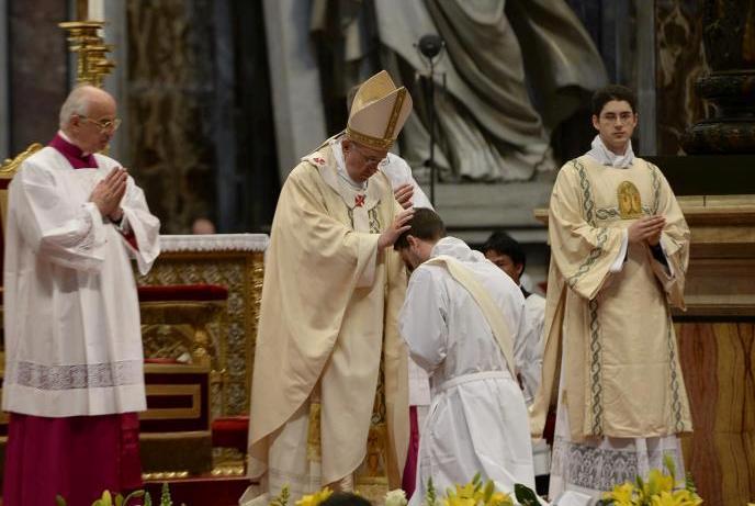 Francisco ordenará nueve sacerdotes para la diócesis de Roma, dos de ellos sudamericanos