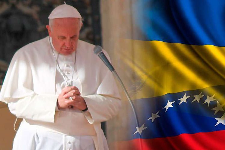 Francisco reza por los venezolanos probados por la pandemia y la pobreza