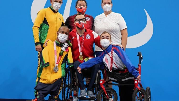 Francisco saludó a los atletas de los Juegos Paralímpicos en Tokio