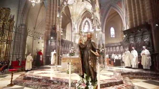 Inauguración solemne del Año Ignaciano en la catedral de Pamplona