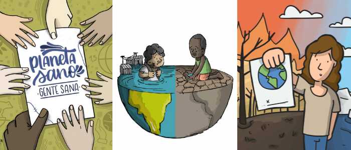 Jóvenes dibujantes argentinos animan a cuidar la casa común