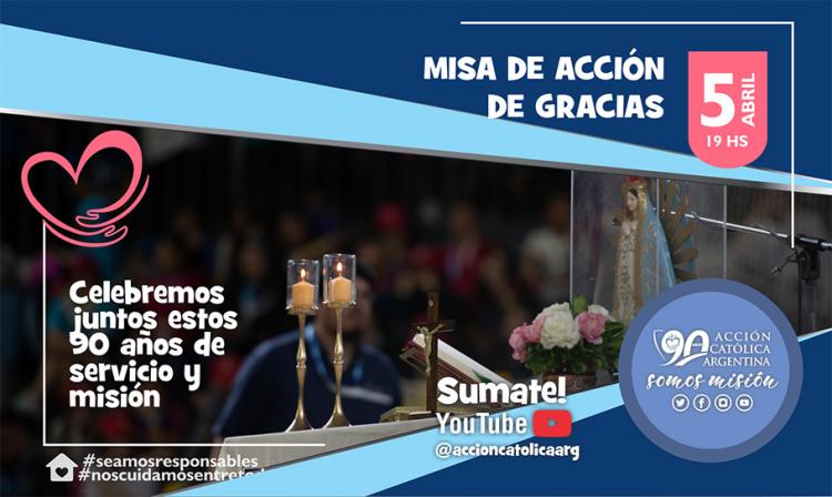La Acción Católica Argentina celebra sus 90 años de servicio y misión