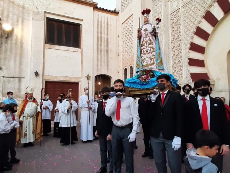 La ciudad de San Luis celebró sus fiestas patronales en honor a la Virgen del Trono